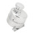 1.3L Car Coolant Water Overflow Expansion Tank Reservoir Aluminum Alloy 17137529273 Replacement for S R52 2002‑2006