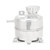 1.3L Car Coolant Water Overflow Expansion Tank Reservoir Aluminum Alloy 17137529273 Replacement for S R52 2002‑2006