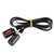 2x 12V Universal Car Motorcycle License Number Plate Screw Bolt Light Lamp Red LED