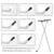 Dent Removal Rod Crowbars Car Body Paintless Dent Repairs Tool Kit with Multiple Replacement Heads for Dents Hail Damage Removal