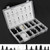340Pcs Car Door Card Panel Trim Clips Bumper Fastener Retainer Push Rivet Kit