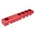 Adjustable ATV Rear Lowering Link CNC Aluminum Alloy Replacement for Banshee 350 YFZ350 Warrior 350 YFM350X Red