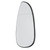 Side Door Mirror Glass Wide Angle Right Clear Replacement for Ford Fiesta Mk7 2008‑2017