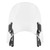 Motorcycle Windscreen Deflectors PC Reduced Wind Resistance Fairing Windshield for Hunter 350 2022 to 2024 Transparent