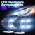 12W Super Bright LED Light Fog Spotlight Headlight Motorcycles Lamp