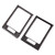 2 Pcs Control Panel Vent Trim Soft Carbon Fiber Air Outlet Cover Fit for Mercedes W204 05-12