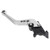 Folding Brake Lever CNC Aluminum Alloy Motorcycle Adjustable Brake Lever for DAX125 ST125 CT125 Hunter Cub Silver