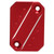 Motorcycle Front Brake Fluid Tank Cover CNC T6063 Aluminium Alloy Replacement for YZF R125 2014‑2021Red