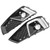 2pcs Front Bumper Fog Light Grill Car 8WD807682J 8WD807681J Fit for A4L 2018‑2020