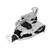 Rear Lower Left Door Latch Lock Actuator Iron 8L5Z‑1326413‑A Replacement for Ford Ranger 98‑11