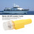 Marine AIS GPS Location Tracker 12.5W High Precision Transponder Buoy Fishing Net Locator with Antenna for Class A Class B AIS Receiver US Plug 100-240V