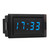 DC4.5-30V Waterproof Dustproof Car Auto Electronic Clock LED Digital Display (Blue)