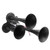 Electric Air Horn 3 Trumpets 12V/24V 135dB Loud Sound Fit for Truck Car SUV Train