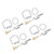 92PCS Motorcycle Carburetor Repair Kit Replacement for Honda Gold Wing GL1100 1980‑1983