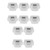 10pcs Plastic Car Door Insert Trim Strip Grommets Clips Card Inlay for E46 E90 E91 E92 E93