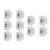 10pcs Plastic Car Door Insert Trim Strip Grommets Clips Card Inlay for E46 E90 E91 E92 E93
