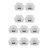 10pcs Plastic Car Door Insert Trim Strip Grommets Clips Card Inlay for E46 E90 E91 E92 E93