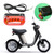 Motorcycle Taillight Brake Light 2 In 1 Intelligent Stop Lamp for Electric Bike Scooter48V