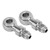 1pair Eye Banjo Adapter Fittings Stainless Steel Straight Brake Banjo Adapter Fitting