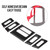 Carbon Fiber Car Interior Air Conditioner Outlet Panel Frame Cover Trim for BMW E90/92/93 (B)