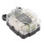 Car Audio Fuse Holder 4GA IN 4GA OUT 100A Digital Display Stereo Distribution Block Box for Automobile Boat Yacht RV