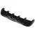 Black Universal Car Rear Bumper Shark Fin Spoiler Diffuser(Black)