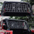 Rear Top Cargo Net for Jeep Wrangler Car Roof Hammock Car Bed Rest for Jeep Wrangler JK 2007-2018