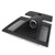 Center Dash Clock Cover Dashboard Panel Trim 970 552 151 01 Fit for Porsche Panamera 2010-2016Black Stopwatch