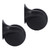 Pair of 12V UTV Horn Kit Super Loud with Switch Harness Relay Replacement for Polaris Ranger RZR General Ranger Black
