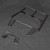 Car Interior Carbon Fiber Rear Air Condition Vent Panel Cover Trim Accessory Fit for Lexus IS 06-12