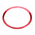 Aluminum Alloy Car Steering Wheel Ring Cover Trim for Audi A1 A3 A4 A5 A6 Q3 Q5 Red