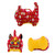 Tiger Plush Doll Cute Stuffed Animal Pendant Car Dashboard Pendant 2022 Lunar New Year Party Favors Supplies Decorations Gifts