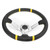14in/35cm Steering Wheel Hand Sewing Racing Style for Automobile Modification Upgrade