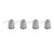 4Pcs Door Lock Barrel Cylinder W/2 Keys 252522 Fit for Berlingo/Xsara/Xsara Picasso