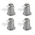 4Pcs Door Lock Barrel Cylinder W/2 Keys 252522 Fit for Berlingo/Xsara/Xsara Picasso