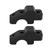 2pcs HandleBar Riser Mount Clamp CNC Aluminum Alloy Replacement for YAMAHA Tracer 900/GT 2015‑2019Black