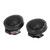 Pair Car Mini Tweeter Speaker Dome 150W 4Ω 98dB High Resolution Sound Universal for Audio SystemBlack