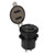 5V/1A 5V/2.1A Dual USB Ports Car Charger Voltage Display Digital Voltmeter Vehicle IP66 Waterproof Red DC12‑24V
