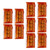 10PCS LED Side Clearance Light IP68 Waterproof High Brightness Side Marker Indicator Lamp DC12V for Truck Trailer