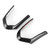 Steering Wheel Panel Strip Trim Carbon Fiber Style Button Frame Cover Fit for 5 Series F10 F18 20132017(RightAngle Corner )