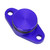 22mm Engine Intake Valve Modified Plug Bung Replacement Car Accessory(blue)