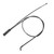 Hood Release Cable 51237396161 Sturdy Hood Bonnet Release Cable Wire for 320i 335i 328i