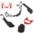 3pcs Steering Wheel Trim Carbon Fiber Interior Button Cover Fit for Nissan GTR R35 08‑16