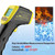 Infrared Thermometer, Non-Contact Digital Laser Temperature Gun -58°F to 1112°F (-50°C to 600°C) with LCD Display