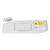 Front Sun Visor Gray Anti Glare Sun Proof Safe Driving Replacement For Peugeot 2008 Left 98069891PR