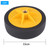 6inch/15cm Sponge Wheel Polishing Waxing Pad Kit Tool for Car Polisher Black