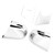 4pcs Side Mirror Base Cover Trim Decoration Fit for Jeep Wrangler JL 2018 +