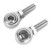 2pcs CMR‑8 Rod End Heim Joint 1/2in 1/2in‑20 RH Male Thread Universal for Car Motorcycle ATV Ship