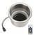Car RGB Drink Cup Holder 14 LEDs Stainless Steel with Remote Control for Boat Yacht RV Truck