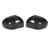 2PCS Side Rearview Mirror Cover Left Right Dry Carbon Fiber Scratch Resistant for GTR R35 2008 to 2016